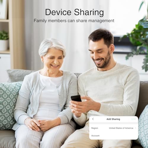 GHome Smart Plug, WiFi Smart Plugs Work with Alexa and Google Home, Smart Outlet Timer with APP Remote Control, 2.4GHz Wi-Fi Only, No Hub Required, ETL FCC Listed — view 6