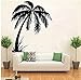 Adesivo Murale Albero Di Palma Albero Tropicale Decalcomania In Vinile Stile Spiaggia Decorazioni Per La Casa Decorazione Soggiorno Divano Albero Arte Murale 71 * 57 Cm