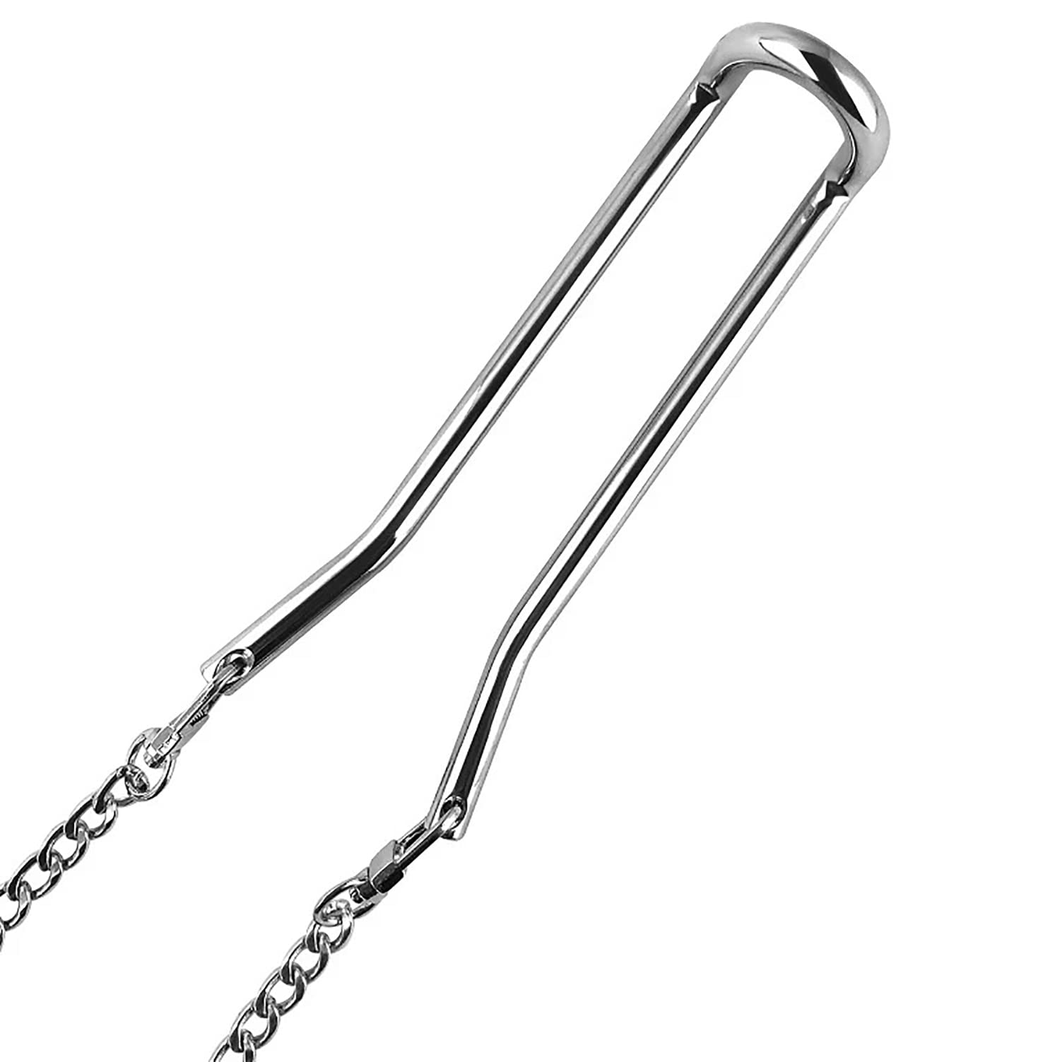 Edelstahl Hodenringe Scrotal-Clip Mit 4 Größen Gewichtsball Für Männer Hodensack Stretching Anhänger Rückhaltering Metall Penis Hoden Übung Gewicht Verzögerung Schleife Penisring Sex Toys,45mm