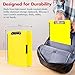 Dexas Slimcase 2 Plastic Clipboard with Storage and Side Opening, Neon Yellow, Office Supplies Clipboards to Organize, Carry and Store, A4 Holder, Style and Functionality Nursing Clipboard