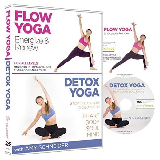 Flow Yoga / Detox Yoga - 2 DVD Box Set with Amy Schneider