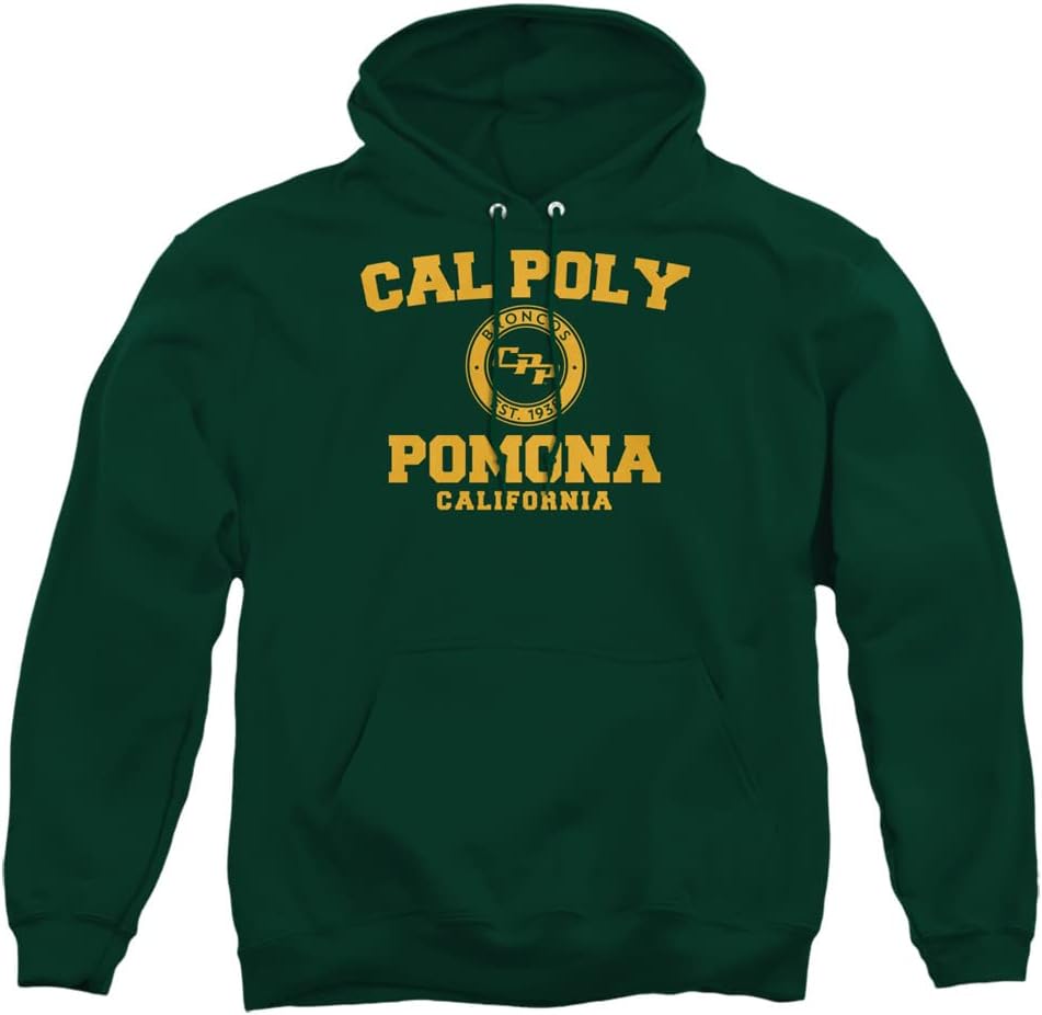 California State Polytechnic University Pomona Official Circle Logo Unisex Adult Pull-Over Hoodie