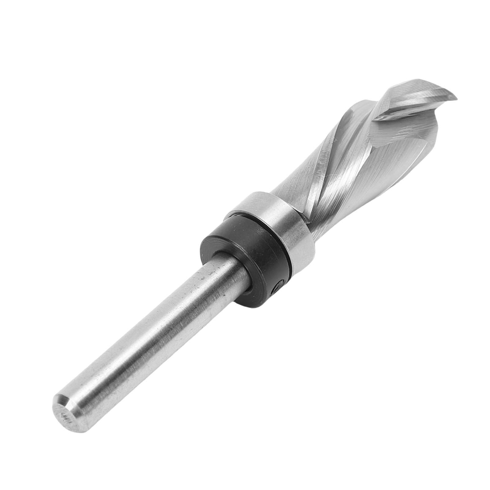 Luocute Fresa a Compressione per Rifinitura a Filo, Codolo da 1/4" Fresa a Spirale su e giù per in Acciaio Al Tungsteno con Cuscinetto Superiore per Rifilatura di Pannelli