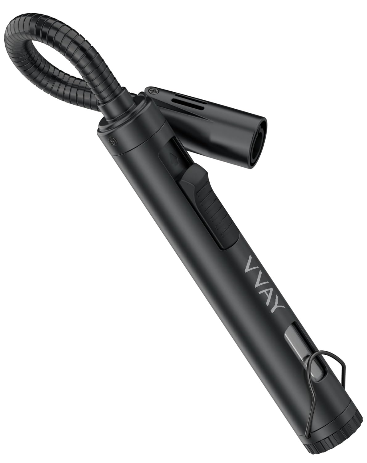 VVAY Flexible Long Reach Lighter, Jet Torch Lighter Gas Butane Refillable, Sold without Gas