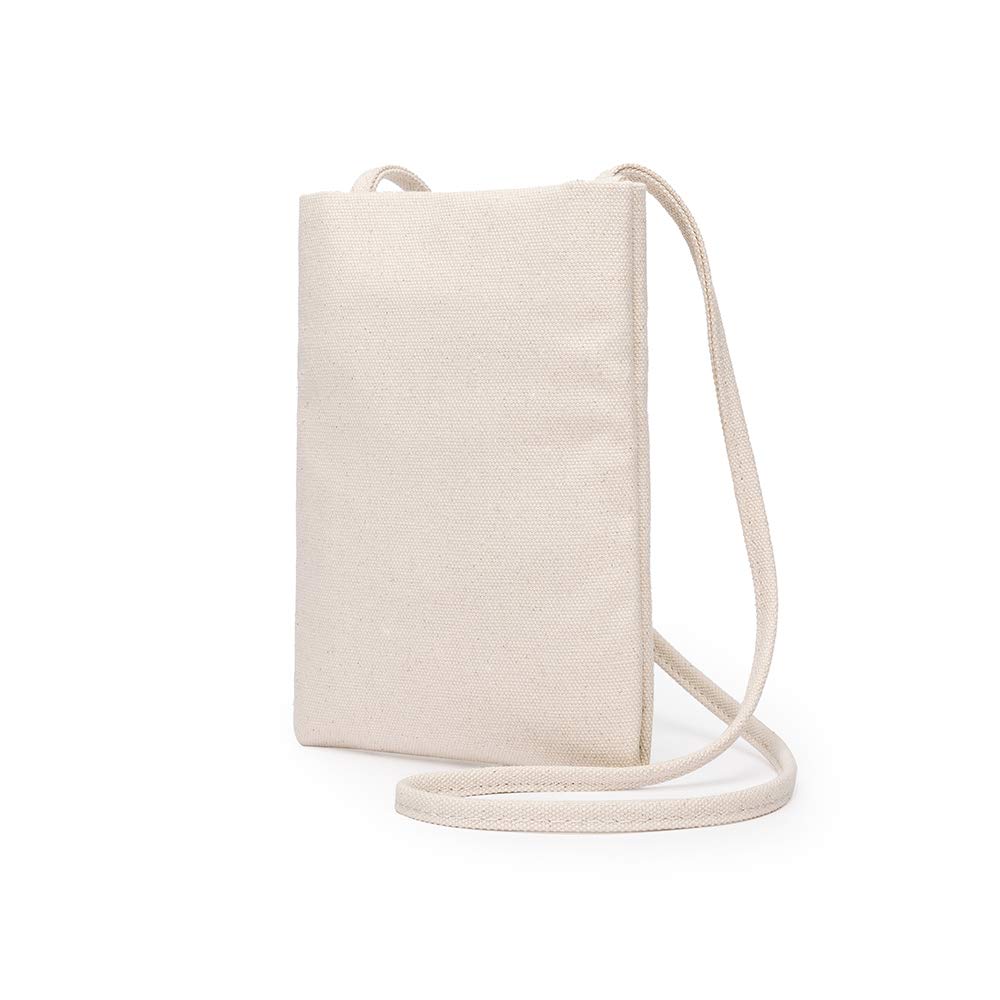 Pure color canvas mobile phone bag female messenger 2020 new simple and versatile ins wind casual small square bag