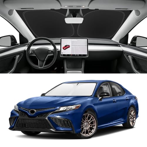 Image of Custom Fit Windshield Sun Shade for Toyota Camry 2018-2024
