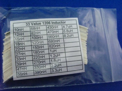 1206 Smd Inductor Assortment Kit 33 Value Total 660Pcs Chip Inductors Sample #TOP6