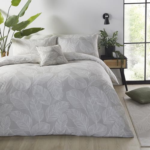 Parure de lit réversible King size naturel Matteo MTONL31PGU linge de maison - 8