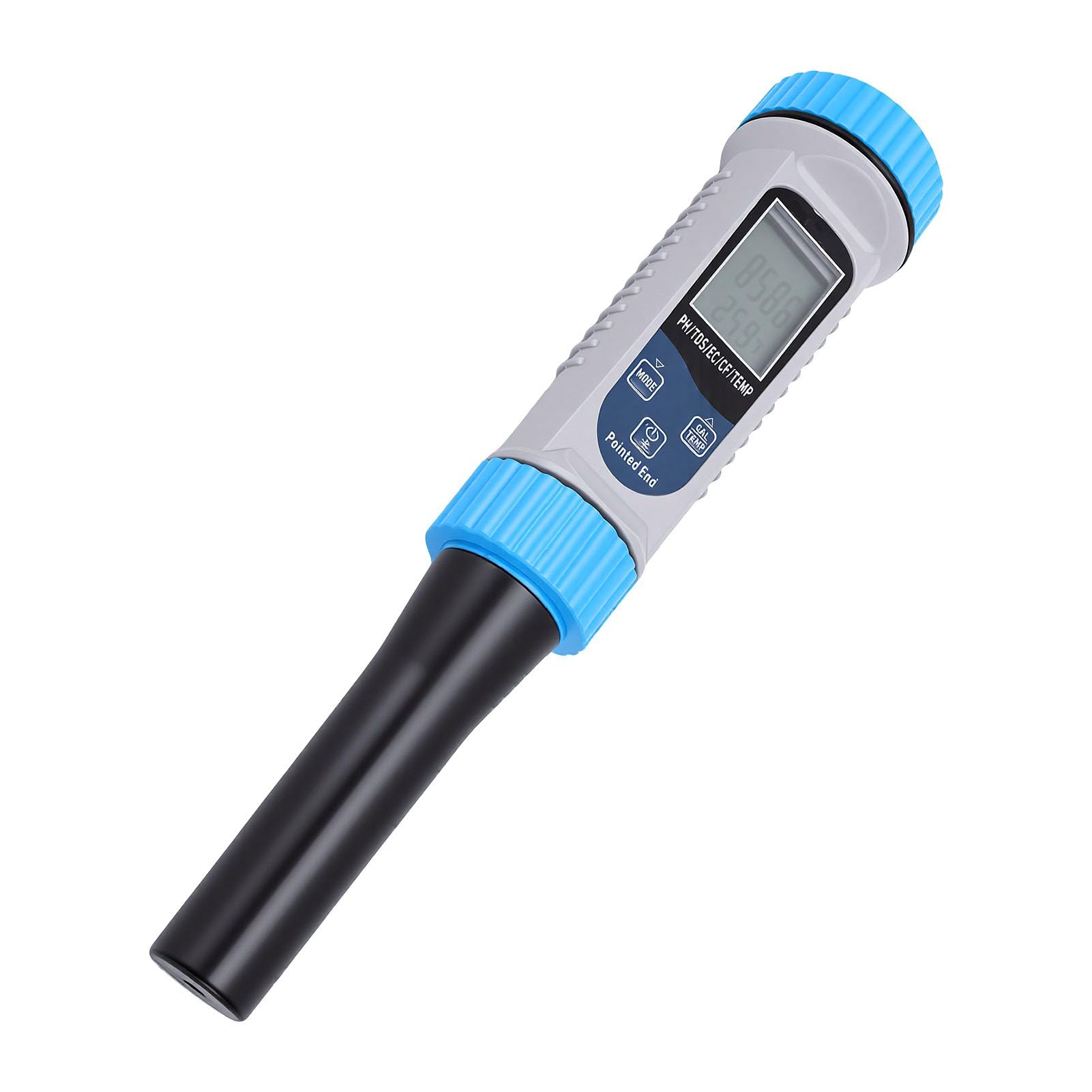 Zunate Misuratore PH per Alimenti Sonda a Forma di, Tester PH Digitale Intelligente Bluetooth per Formaggio Carne Frutta Verdura, Tester Ad Alta Precisione per la Fermentazione della Pasta Madre