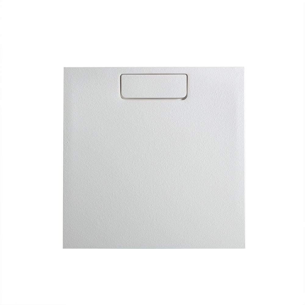 Kiamami Valentina Plato DE Ducha 80X80 DE Resina Blanca Mate Filo Suelo | Mart