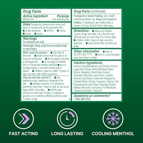 Image of Biofreeze Pain Relief Roll On Day /Overnight Combo Pack, 2x2.5 FL OZ