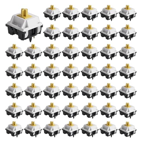 Interrupteur tactile silencieux Penguin Switch pour clavier mécanique MX 5 broches 50gf