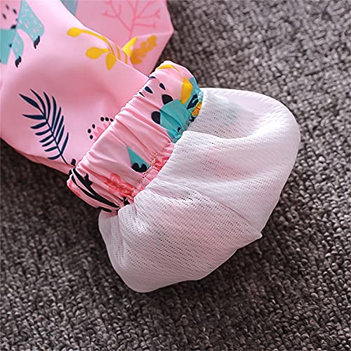 Toddler Baby Boys Girls Rain Jacket Lightweight Hooded Windproof Coat Print Outwear Kids Zipper Little Girl Coat Size 54