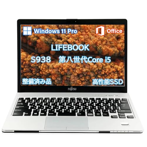 yςݕizm[gp\R s938/webJ/1080p FHD(1920x1080) 16:9/\8Core i5 CPU/MS Office 2021/Windows 11 Pro/13.3^/Wi-Fi/Blueto