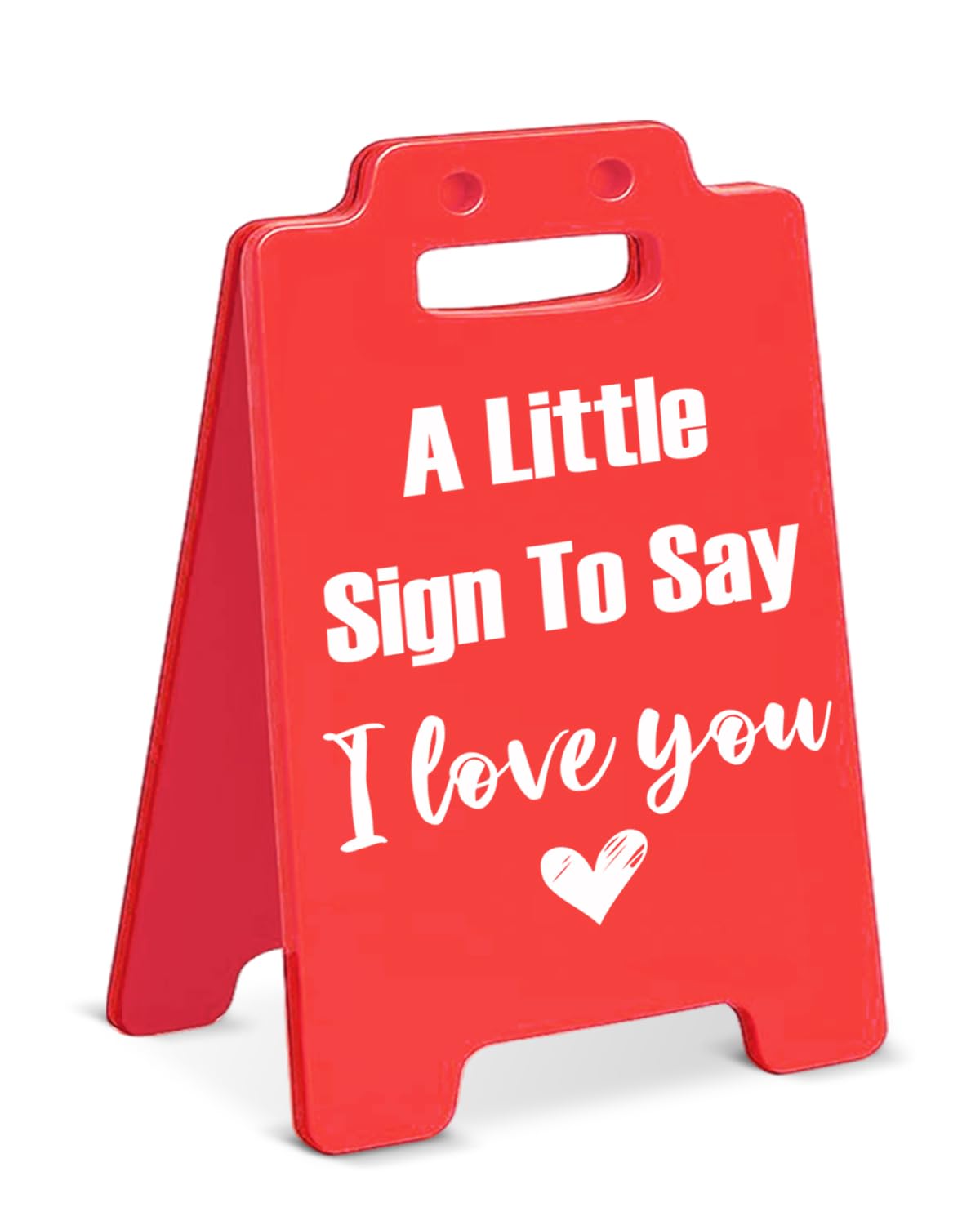 Romantic Decor – A Little Sign to Say I Love You Every Day, Meaningful Home Decor for Husband and Wife, Love Sign for Married Couples