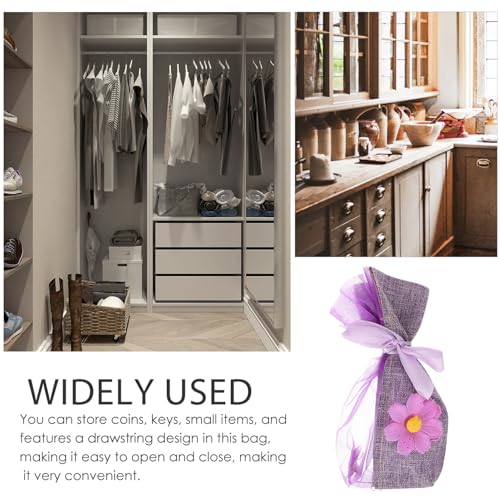 10 bolsas de organza para sachet aroma lavanda miniatura 6