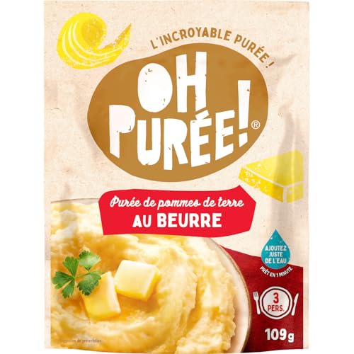 Purée de pommes de terre au beurre OH PUREE ! 4x109g