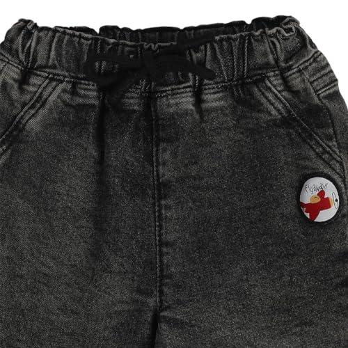 Image of miniklub Baby Woven Cotton Denim Pant (Blue Color)