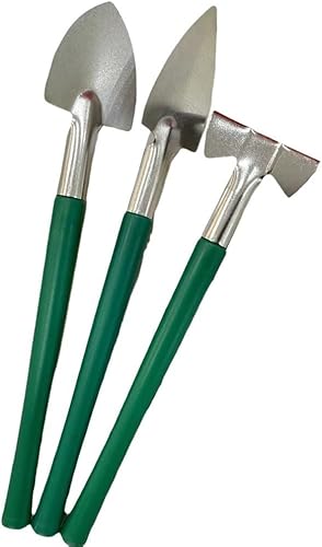 Juego de herramientas de jardín de hadas, rastrillo de acero inoxidable, paleta y trasplantador, kit de herramientas suculentas para plántulas,