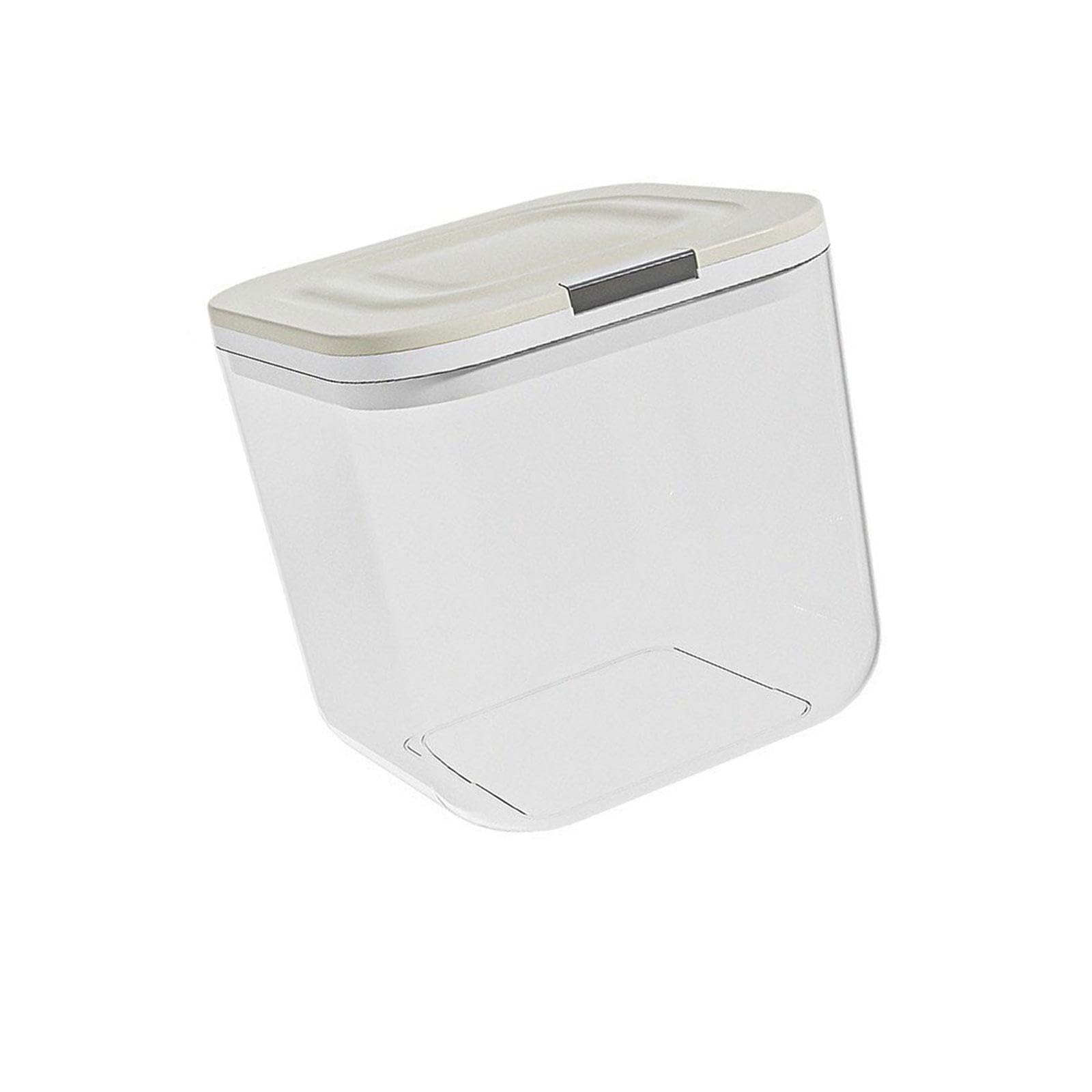 Kitchen Storage Container with Clear Body and Lid, Household Organiser Box for Cabinets, Laundry and Home Supplies Clear Storage Bin Lidded Organizer Cabinet Box Laundry Tablet Holder Detergent Supply