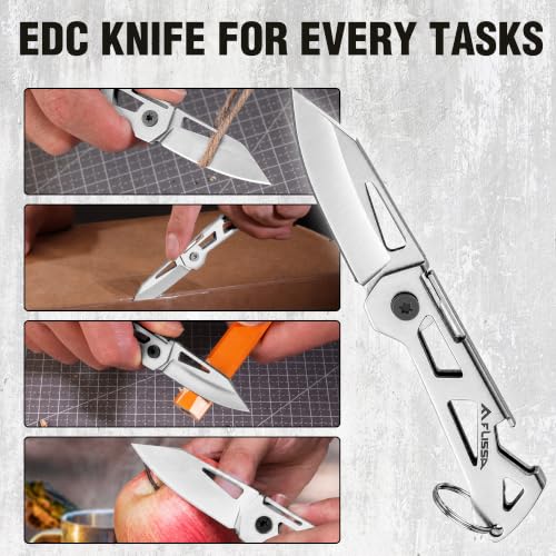 Image of FLISSA Mini Folding Pocket Knife-Stainless Steel