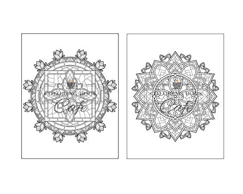 125 Mandalas: An Adult Coloring Book Featuring 125 of the World's Most Beautiful Mandalas for Stress Relief and Relaxation - Image 51