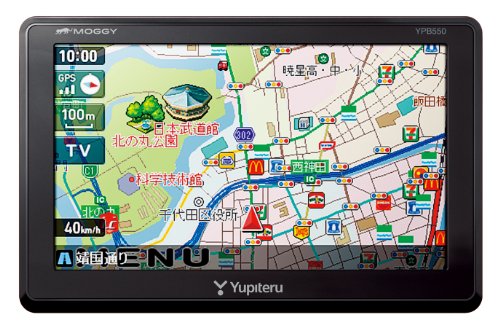 Amazon | ユピテル 5.0型 ワンセグ内蔵ポータブルカーナビ YPB550