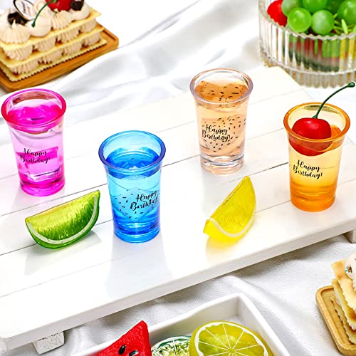 Hosuly TAO-HOSULY-2 24 Pcs Birthday Party Shot Glasses Bulk Adult Party Favors thumb #4