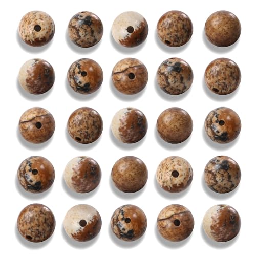 NITOPUPU 100Pcs 10mm Natural Smooth...