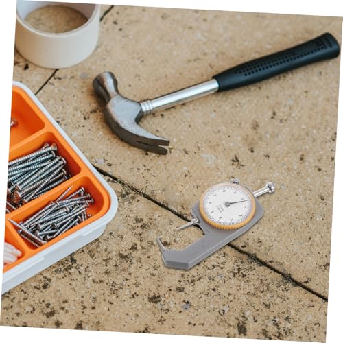 Calibrador para medición de espesor de precisión manual para construcción y soldadura, medidor de espesor de metal para capas de pintura, acero y tubos miniatura 5