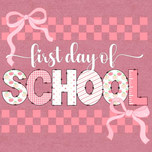 VERYNEAT Womens First Day of School Shirt Teacher Life Short Sleeve T-Shirt Back to School Tee Pink by VERYNEAT - Used condition - US$8.67