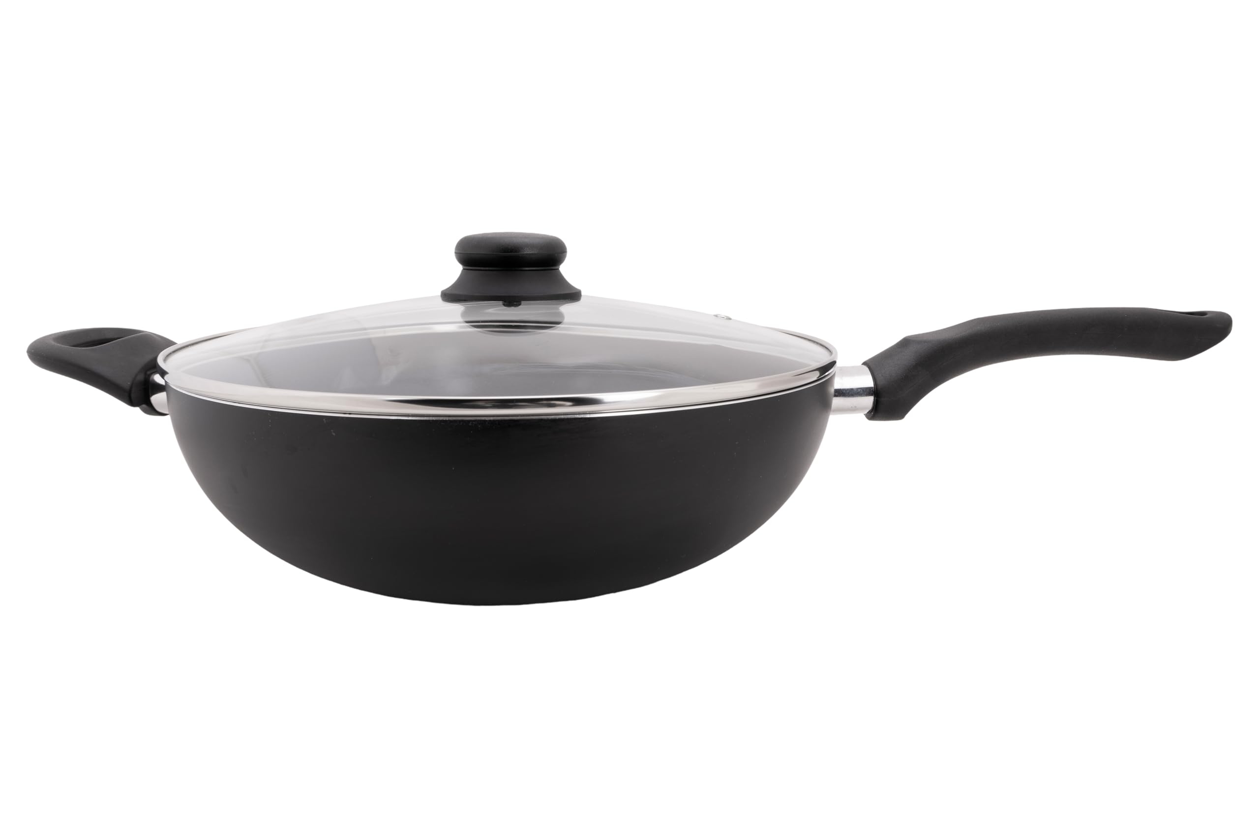 Cosy & Trendy Essentials Wok in alluminio antiaderente, D30 cm, compatibile con l'induzione - senza PFAS