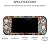 MightySkins Carbon Fiber Skin for Nintendo Switch Lite - Daisies | Protective, Durable Textured Carbon Fiber Finish | Easy to Apply, Remove, and Change Styles | Made in The USA (CF-NISWILIT-Daisies)