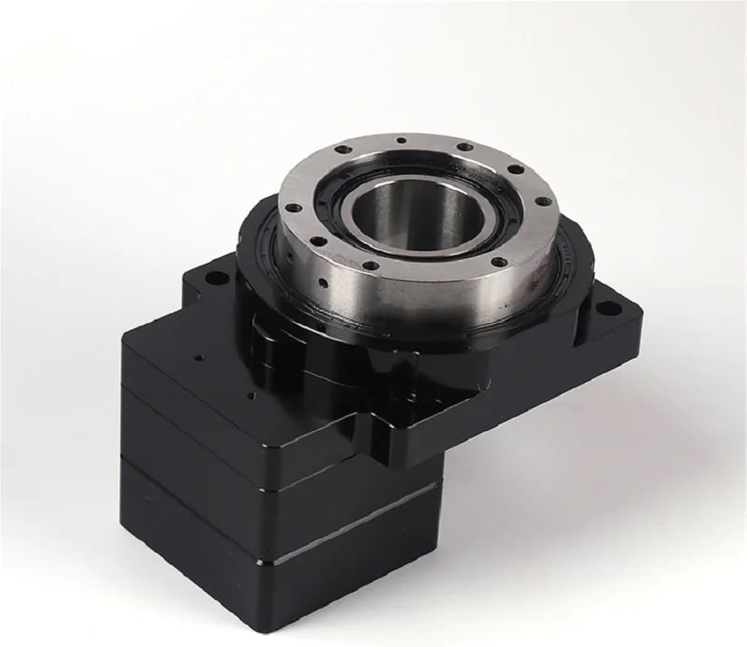 High-Precision 60mm Hollow Rotating Platform Planetary Gearbox Reducer for 100w Servo Motor Nema17 Stepper(Nema17 stepper motor,PA60 ratio 5)