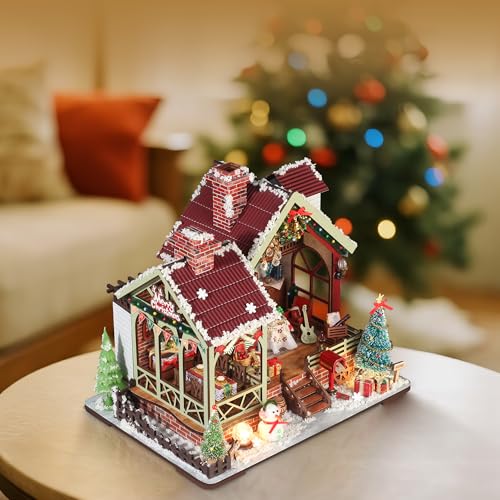 ROCOXIA Warm Christmas Lodge Book Nook Kit thumbnail 3