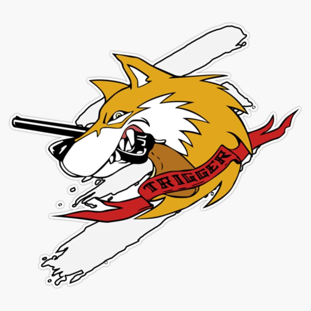 Amazon.com: LAD Studio Ace Combat - Trigger Emblem (3 Sin Lines
