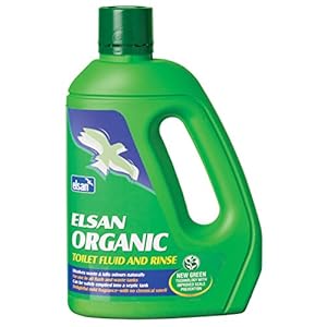 Elsan ORG02 Organic Toilet Fluid for Motorhomes, Green, 2 Litre