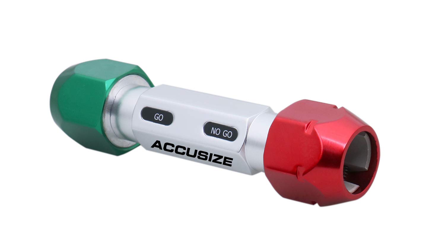 Accusize Industrial Tools 0.751'' to 0.832'', Go/No Go Double End Gage Handle for Pin Gages, 3350-0105
