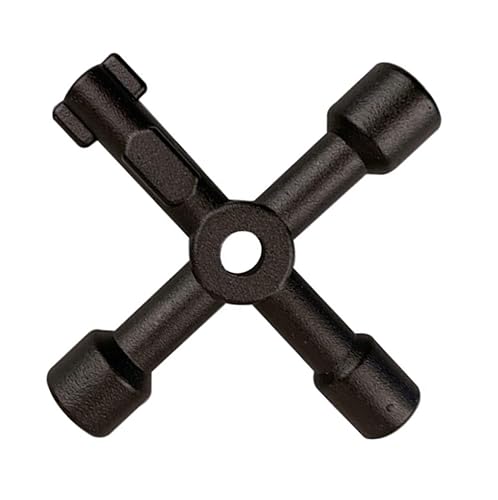 4 in 1 Alloy Triangle/square 4 Way Service Utility Cross