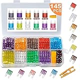 Tamaño del fusible: 17.3 * 9.8 * 2.3 cm / 6.8 * 3.86 * 0.9 pulgadas, con caja de plástico transparente. Se utiliza para reemplazar los fusibles de los automóviles. Utilice un práctico extractor de seguridad, fácil de instalar y reemplazar.