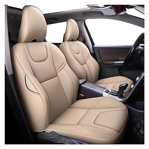 Housses de siège de voiture pour Volvo XC60 confort de voyage en famille 5 places