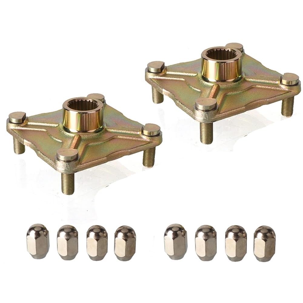 Buje trasero de 23 dientes, 110mm, 4 pernos, M10x20mm, apto for ATV, 110cc, 125cc, 150cc, carrito eléctrico Go Kart, Buggy, Quad Bike(2pcs)