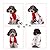 Oncpcare 2 Pack (Lion+Fox) Dog Pajamas, Soft Cotton Dog Nightclothes, Cozy Adorable Shirt Pet Clothes Jumpsuit Pjs Sleepwear for dogs puppy cats