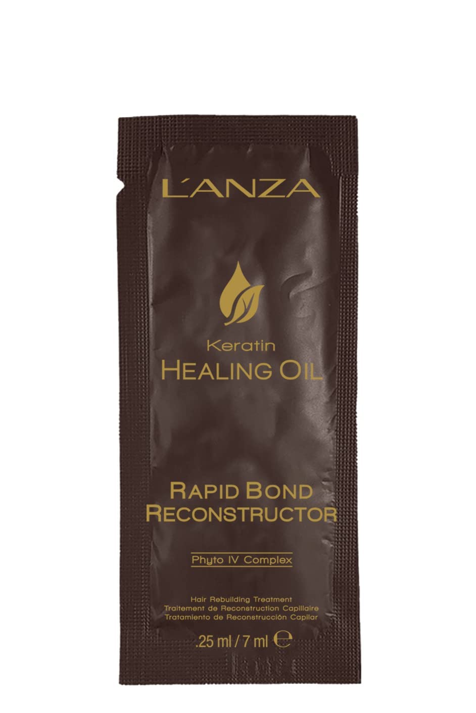 L'ANZA Rapid Bond Reconstructor - Keratin Healing Oil Hair Care Bond Restore Treatment, Phyto IV Complex Hair Repair Treatment for Damaged Hair & Dry Hair, Vegan Hair Split End Repair Serum (3.1Fl Oz)