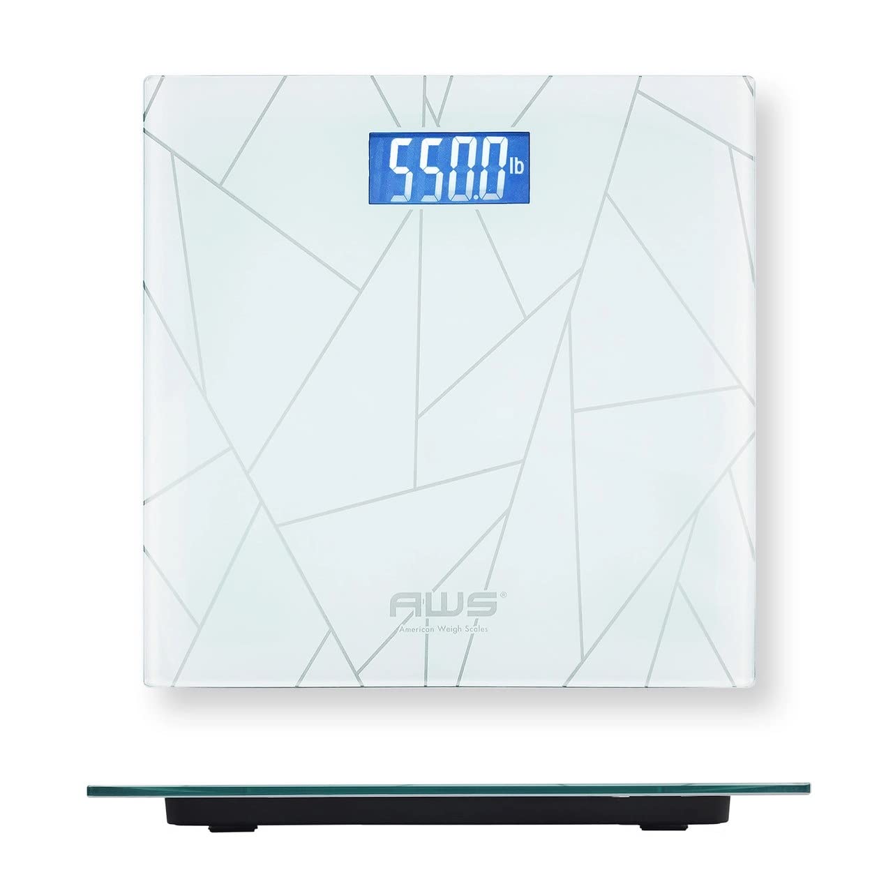 AMERICAN WEIGH SCALESFORM-550, HIGH-Capacity Digital Bathroom