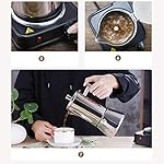 MYYINGELE Stainless Steel Induction Stovetop Espresso Maker, Italian Coffee Maker Moka Pot, for Full Bodied Stove Top Coffee, Suitable for Induction Cookers - Image 5