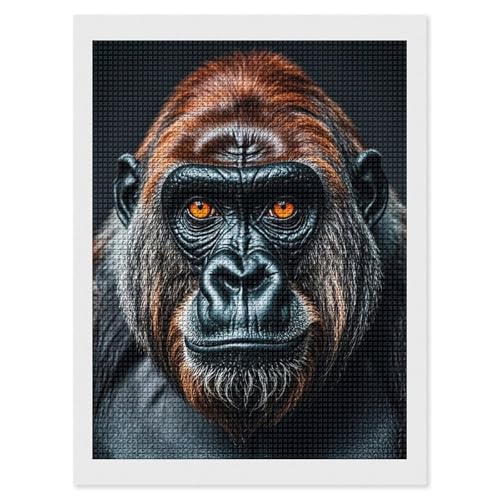 Peinture diamant Gorilla 5D le cadeau relaxant idéal pour amateurs de DIY