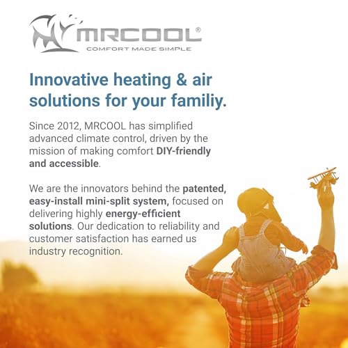Image of MRCOOL LineGuard Line Set Outdoor Cover for Ductless Mini Split System, Protection from Wind, Rain and Extreme Temperatures, Gray