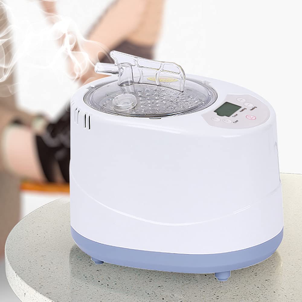 3 l - Macchina per il fumo, 1000 w sauna generatore di vapore per sauna spa tenda fisioterapia + telecomando, per la terapia a vapore a casa fumigazione terapia corporea tenda spa