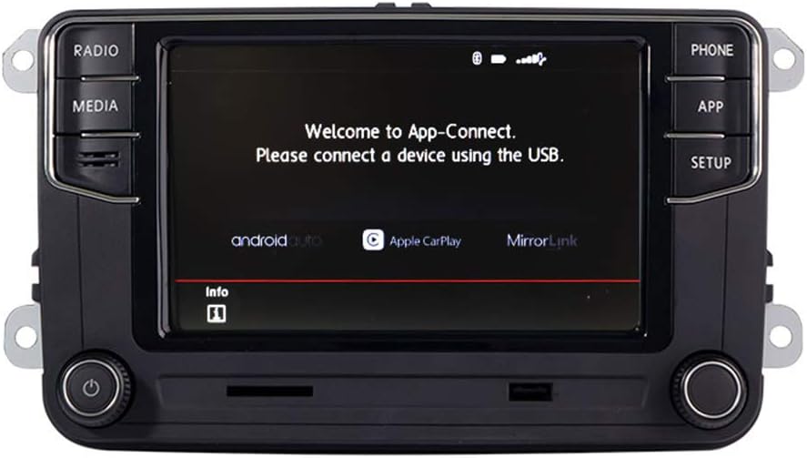 Winison Android Auto Carplay RCD330 MIB Car Radio fits Replaceable for Golf 5 6 MK5 MK6 CC Polo Passat 6RD 035 187B